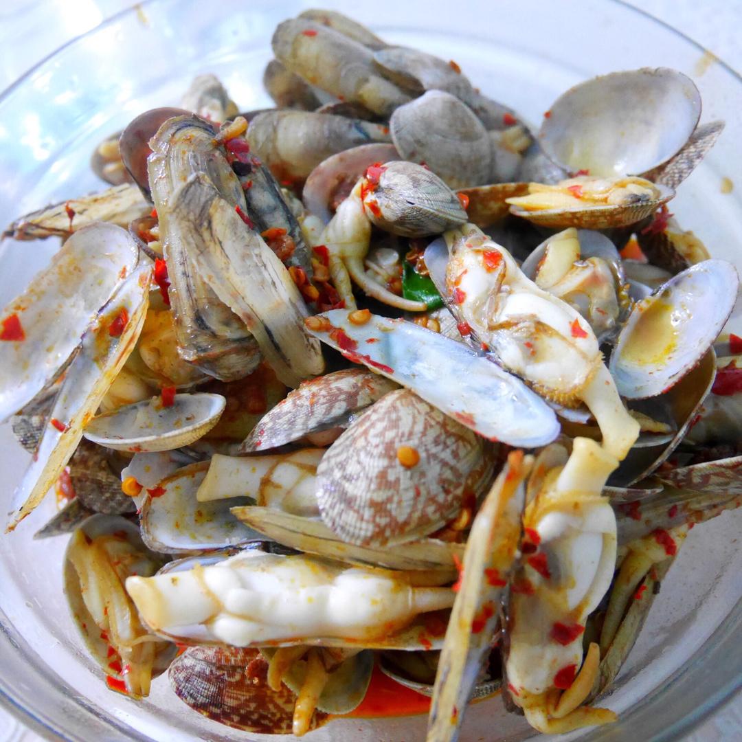爆炒花蛤