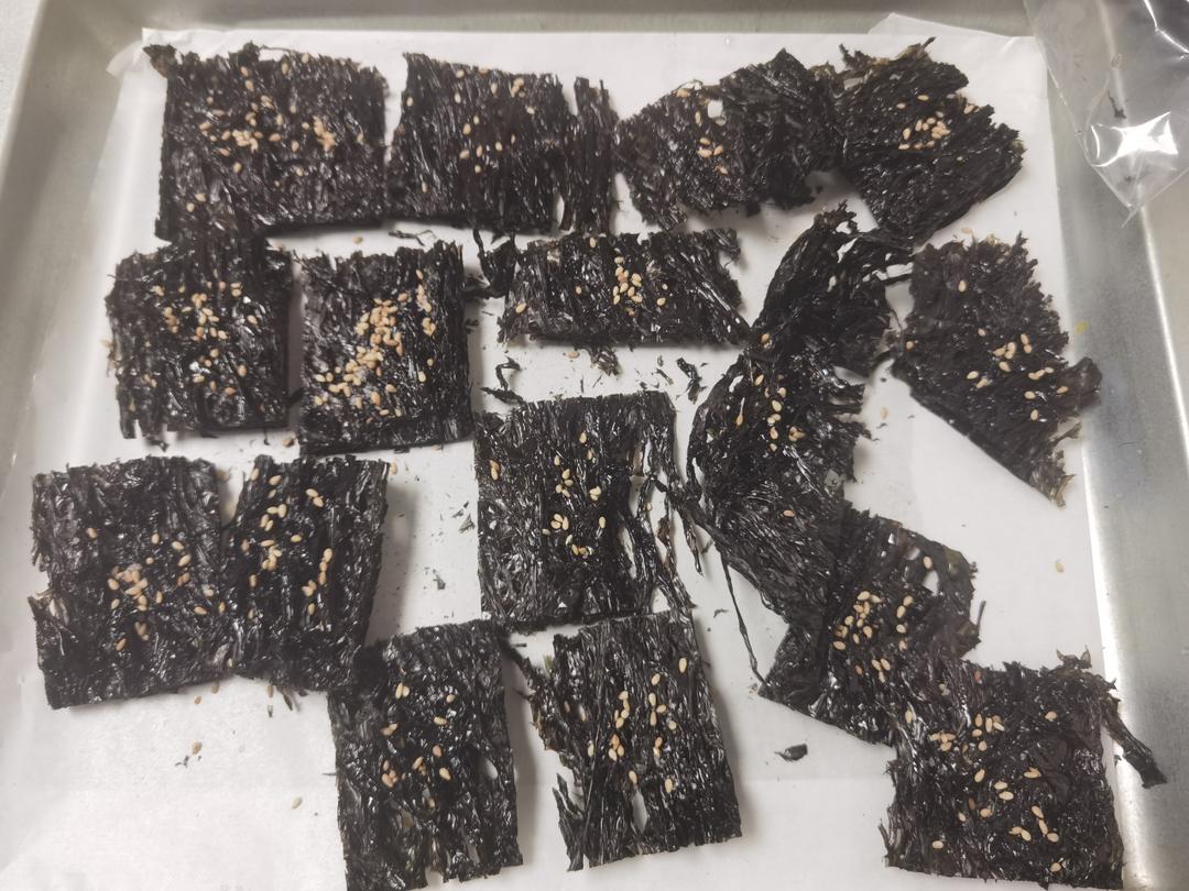 10+  自制海苔，烤箱平底锅都可！