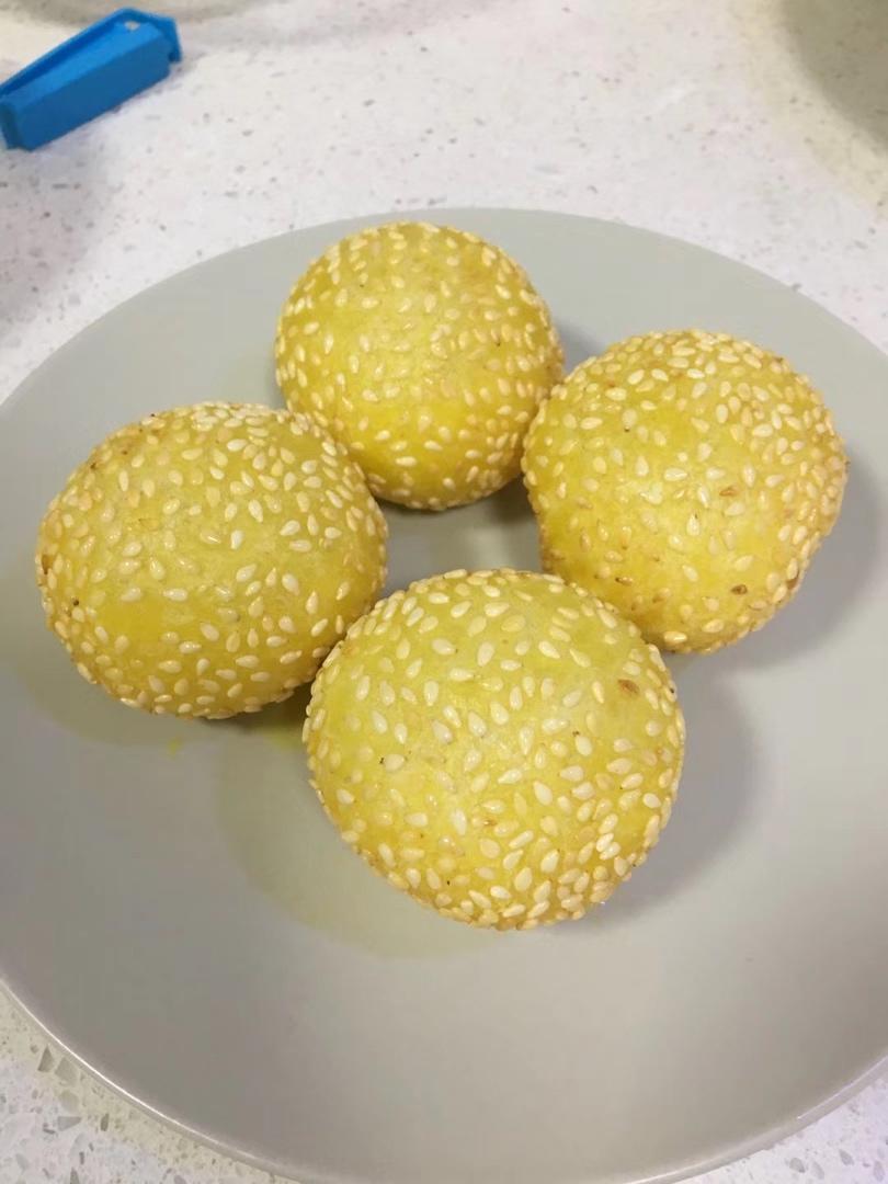 自制空心麻圆