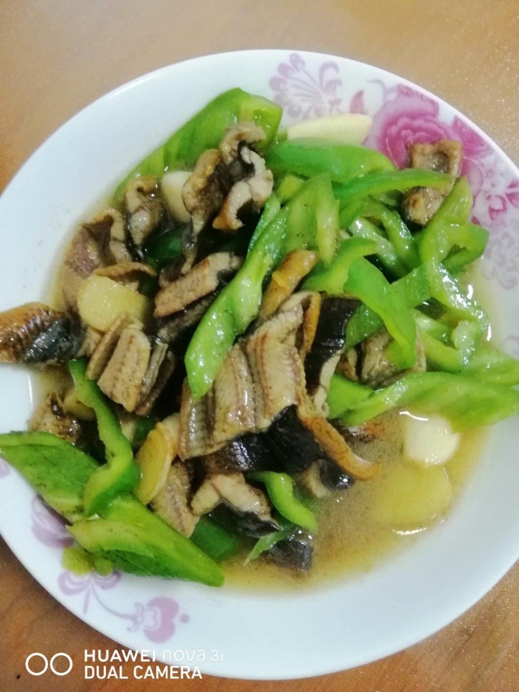 青椒鳝片
