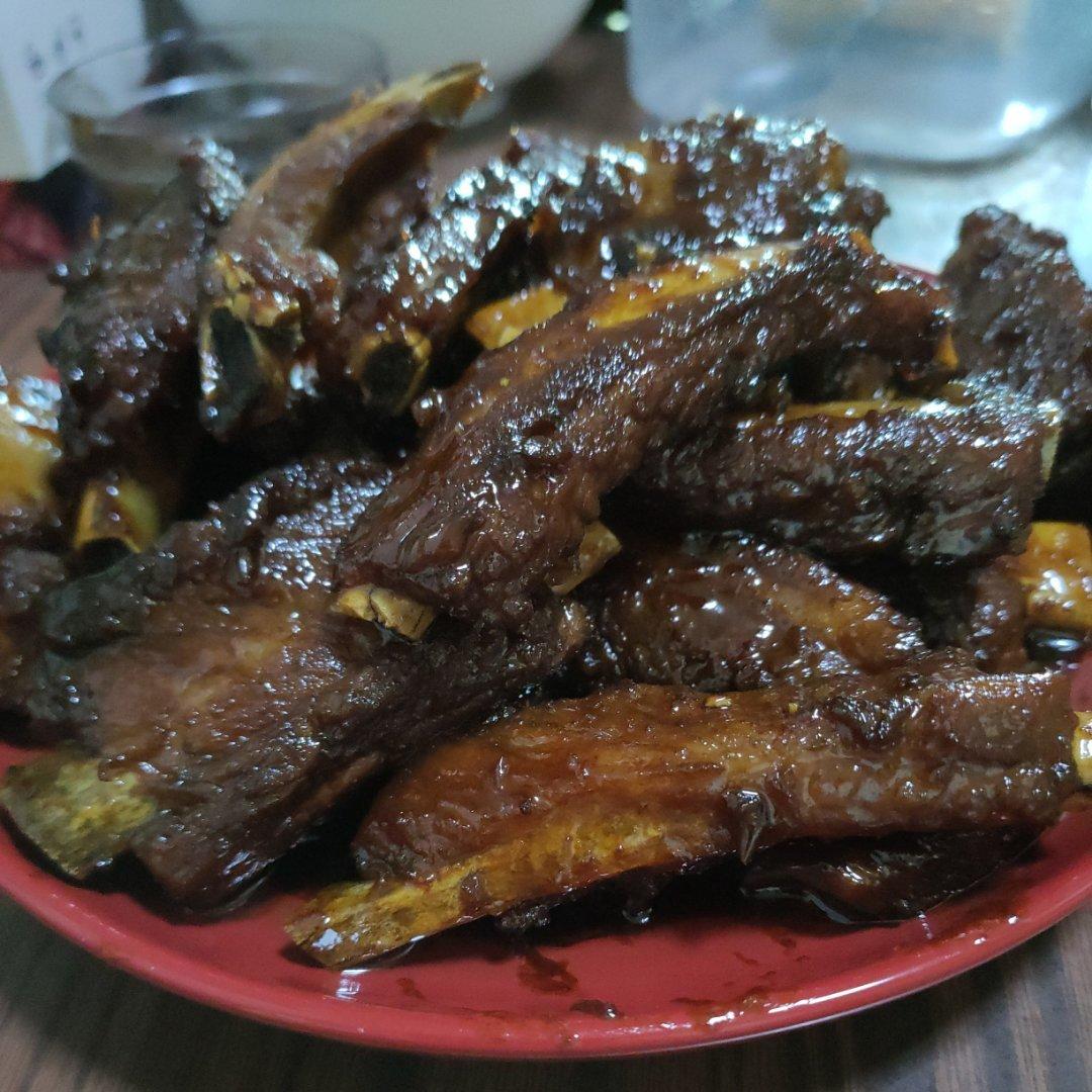 糖醋排骨/糖醋小排（不放油）（12345口诀做出正宗上海本帮）