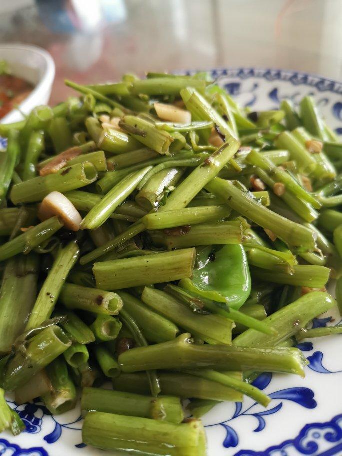 香辣下饭空心菜梗