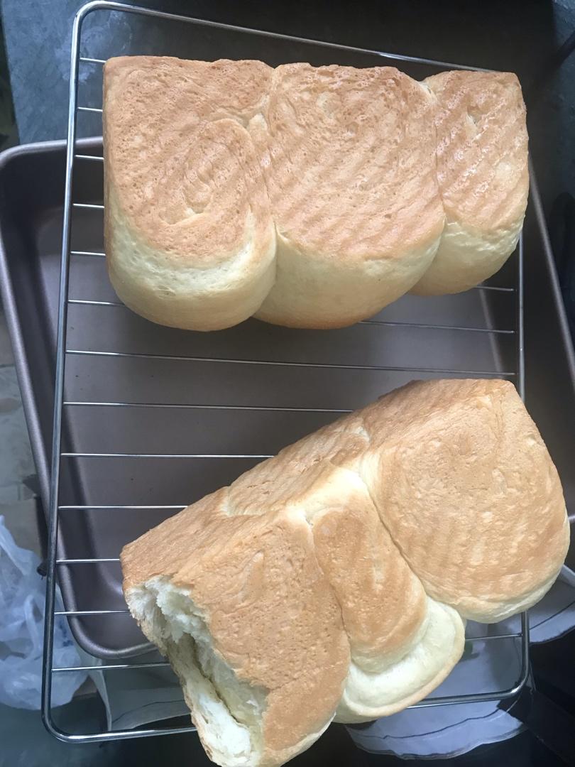 夺命软吐司(๑´ڡ`๑)超软拉丝极速方便的一次发酵吐司