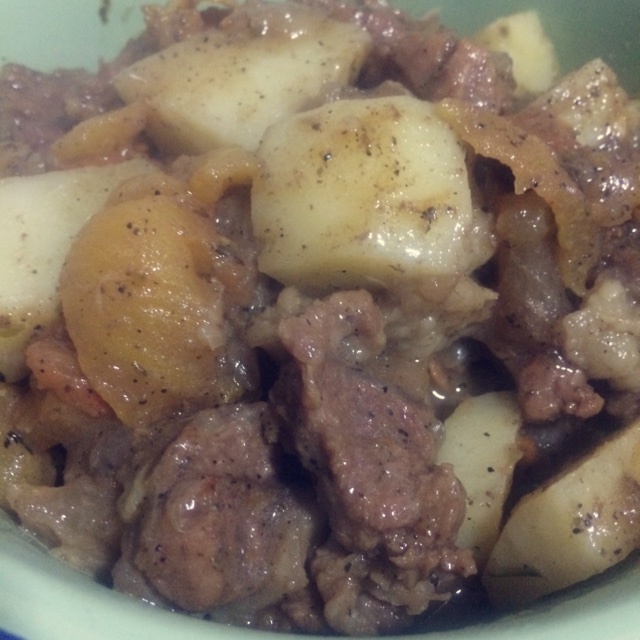 西红柿炖牛肉