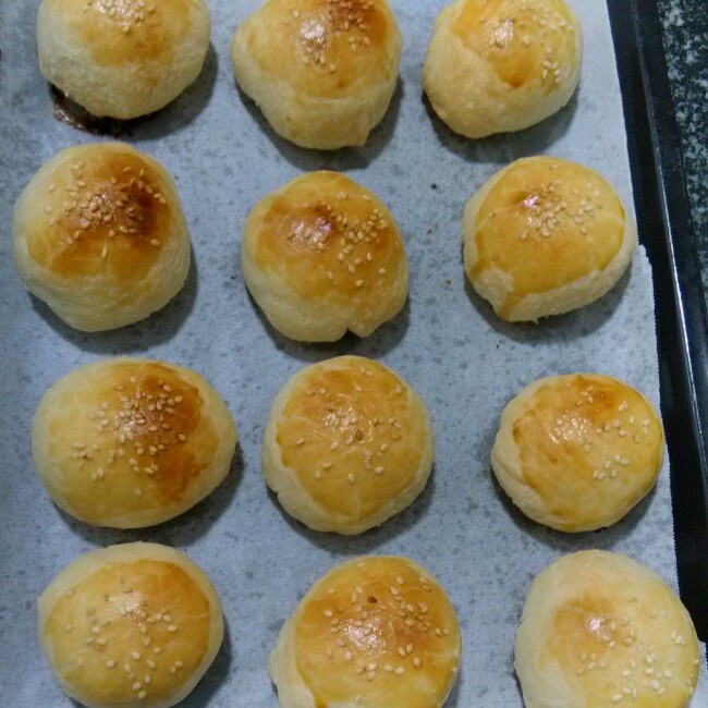 泳式鲜肉榨菜月饼