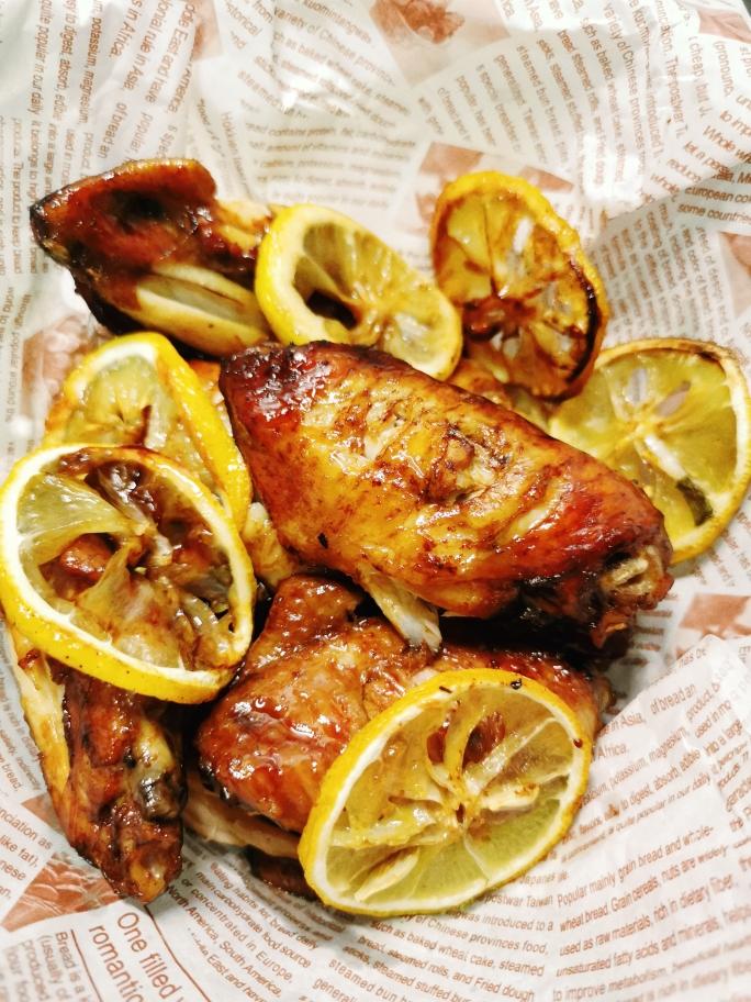 柠檬蒜香鸡翅