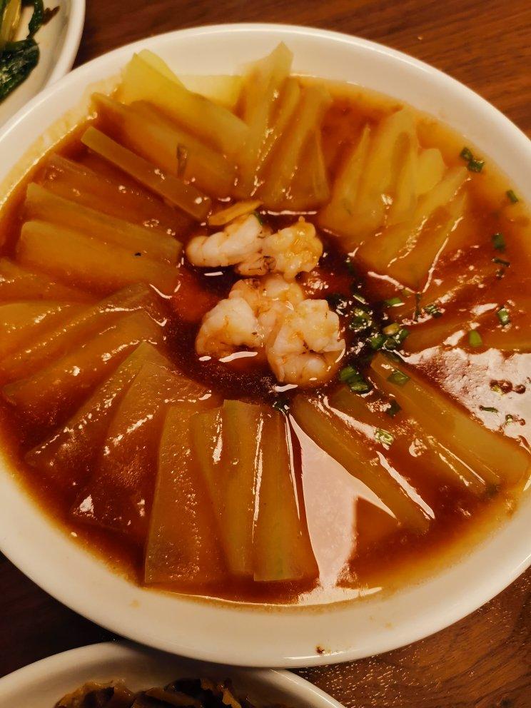 冬瓜虾仁蒸