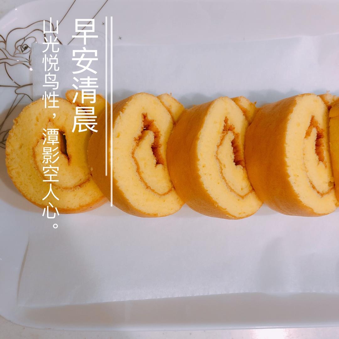 原味蛋糕卷(后蛋法)