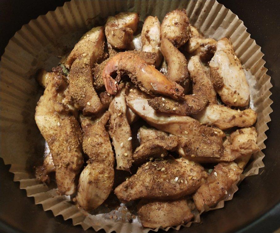 减脂餐|空气炸锅烤鸡胸肉，低脂低卡