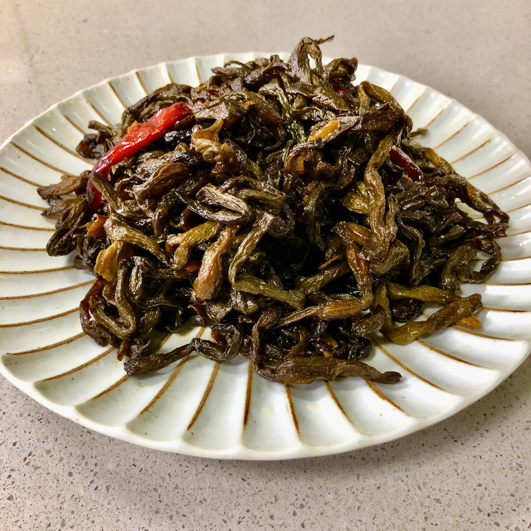 宁波家常菜，糖醋烤带豆