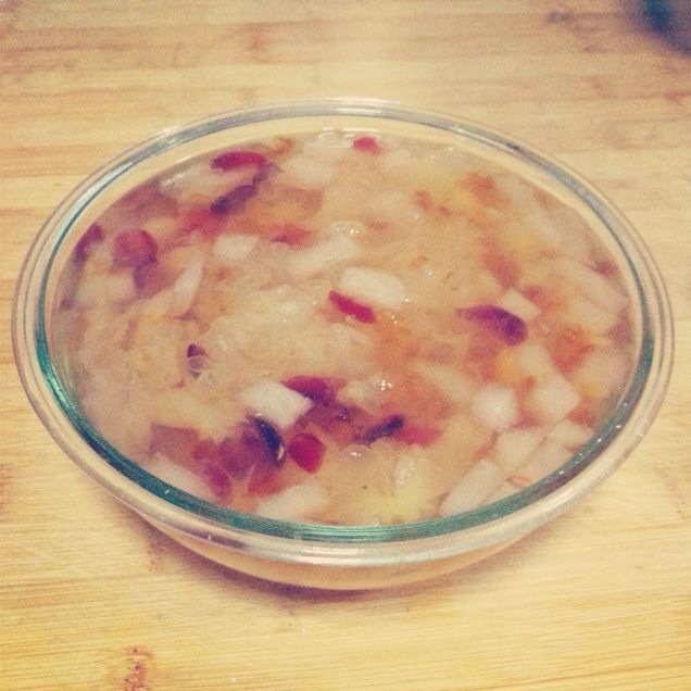 桃胶蔓越莓糖水 | 要想皮肤好，桃胶少不了