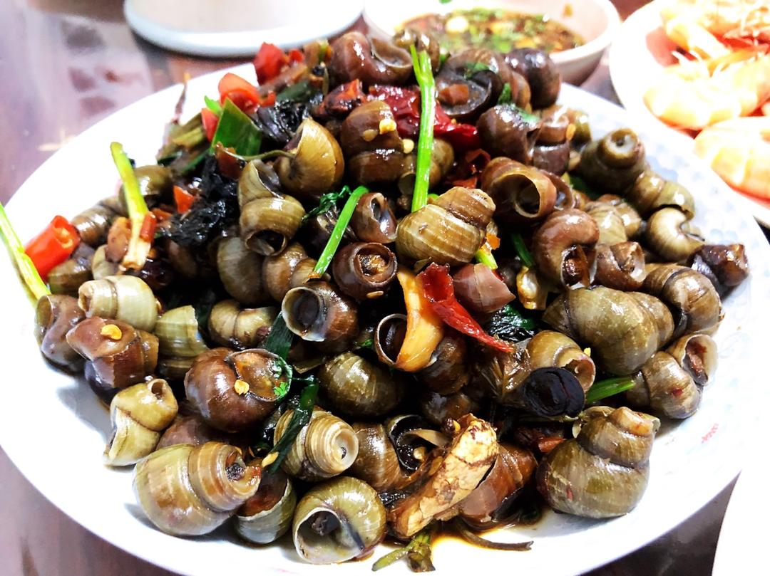 爆炒田螺