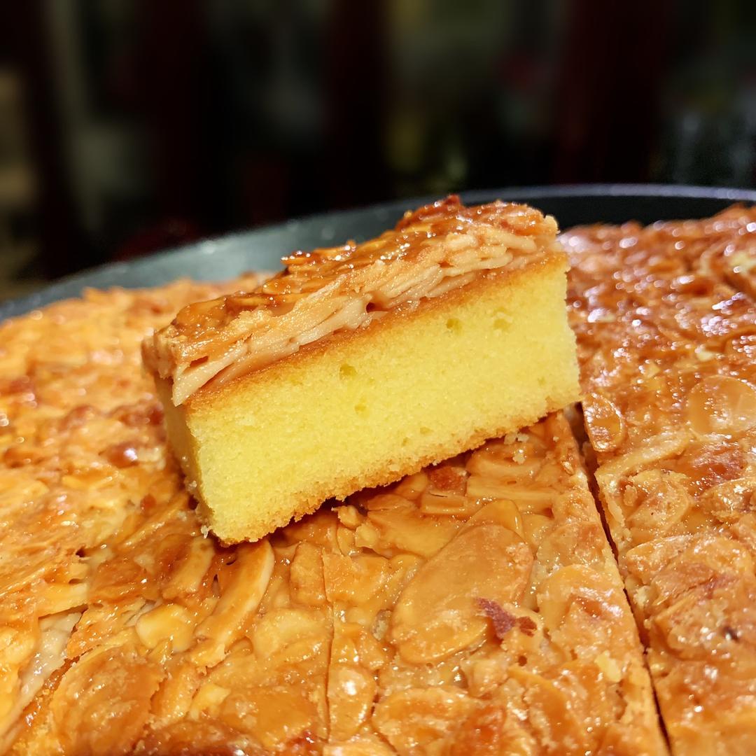 焦糖杏仁磅蛋糕