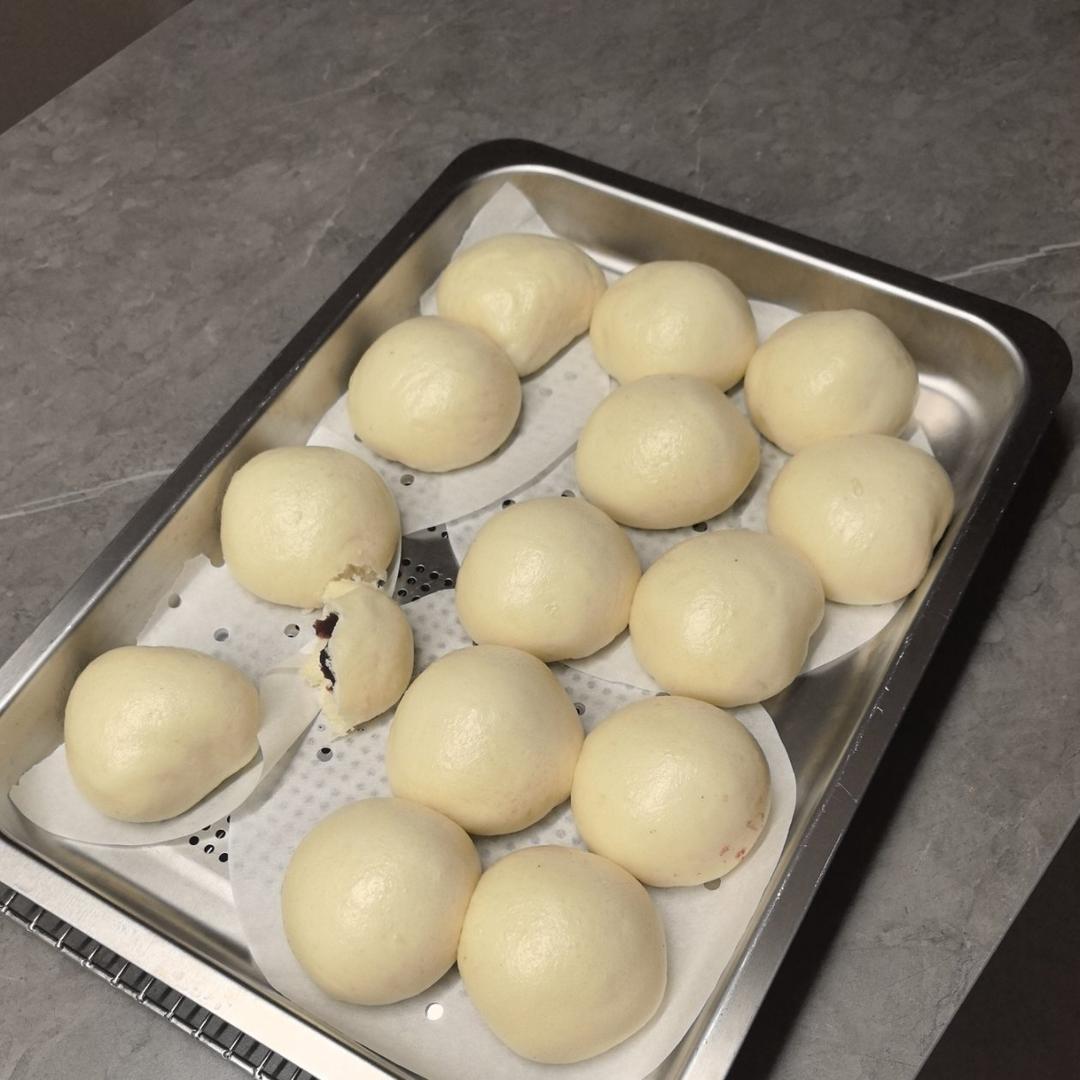 豆沙包（一次性发酵）