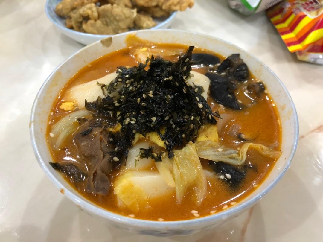 韩式辣汤年糕