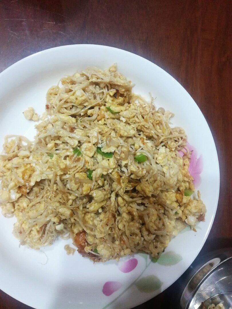 金针菇炒蛋