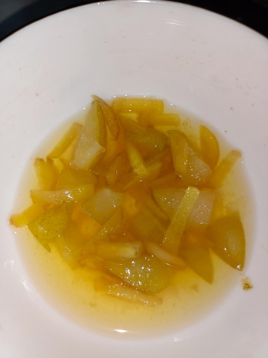 雪梨姜汤(治疗感冒)