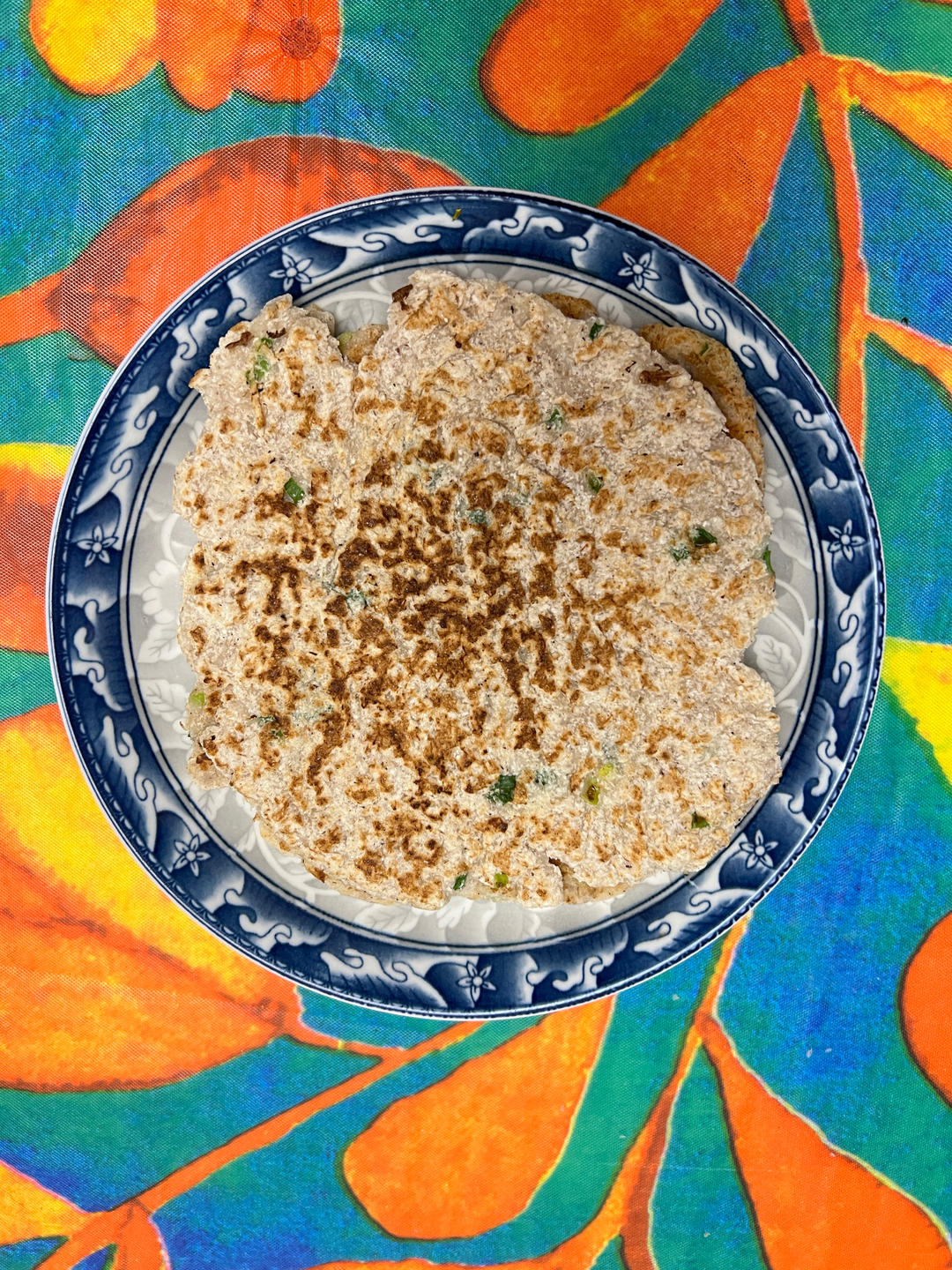 生酮无麸质葱油手抓饼