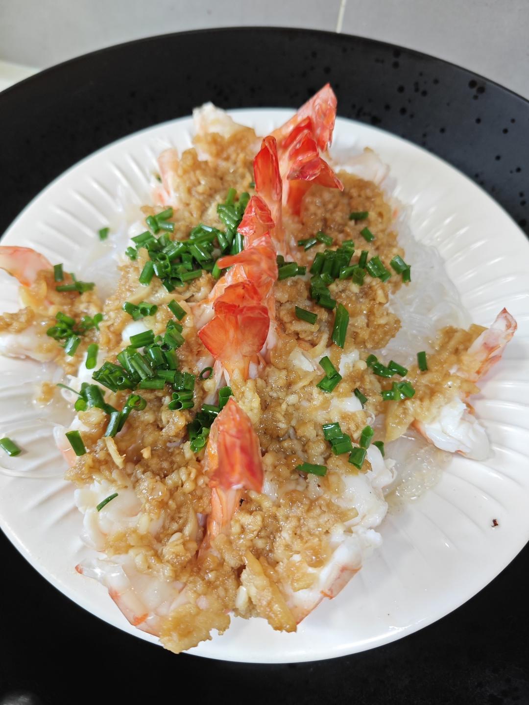 蒜蓉粉丝开背虾