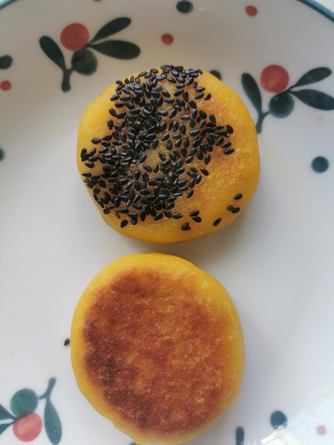 不会变形的南瓜饼