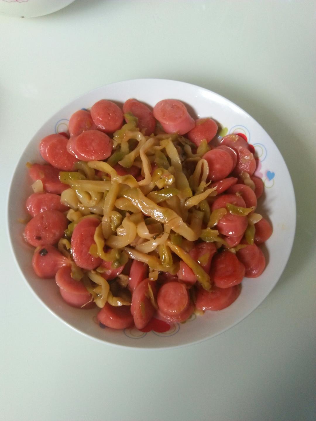 而是我知道我不重要了 67676767用料榨菜香肠,烤肠,火腿肠皆