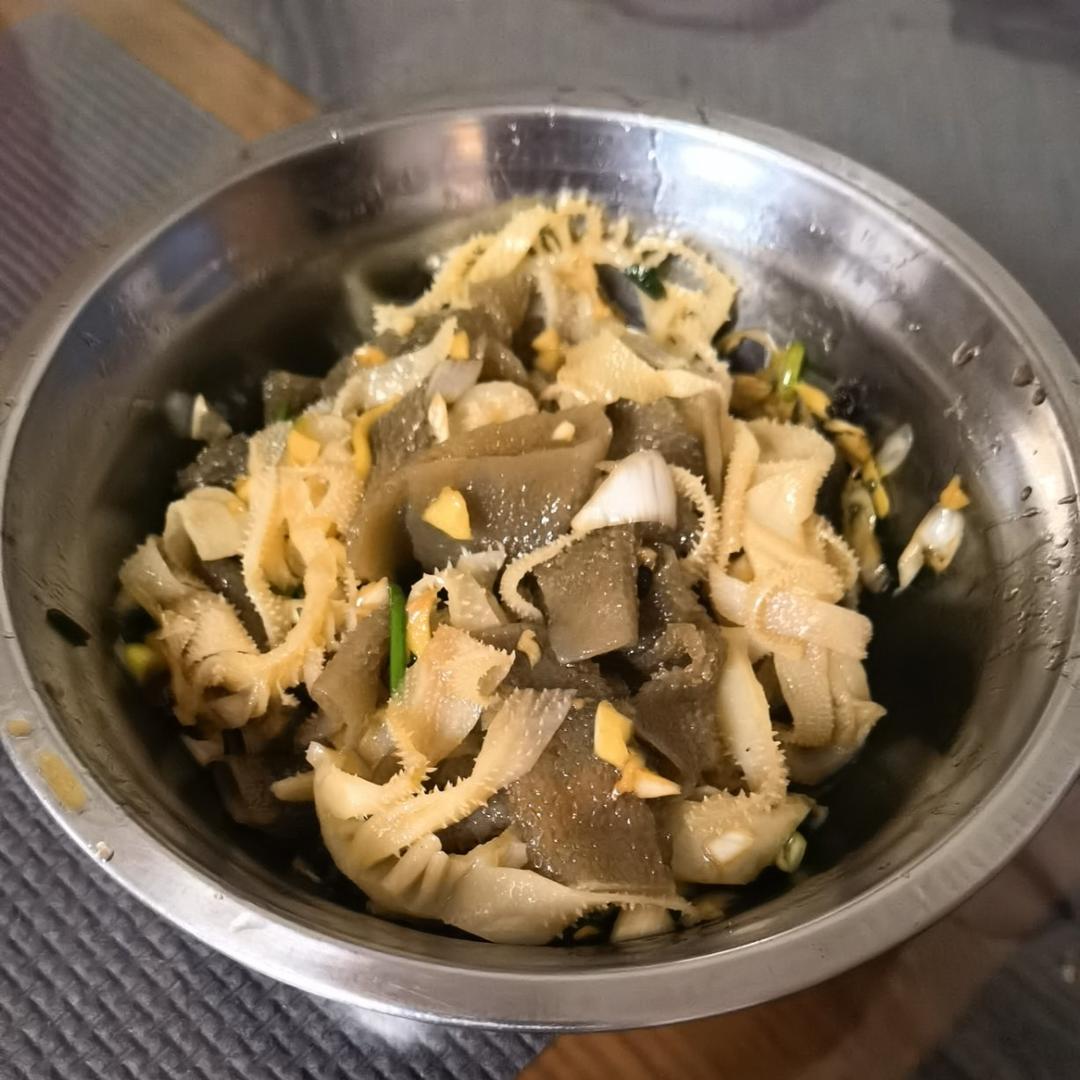 凉拌牛百叶 炝毛肚