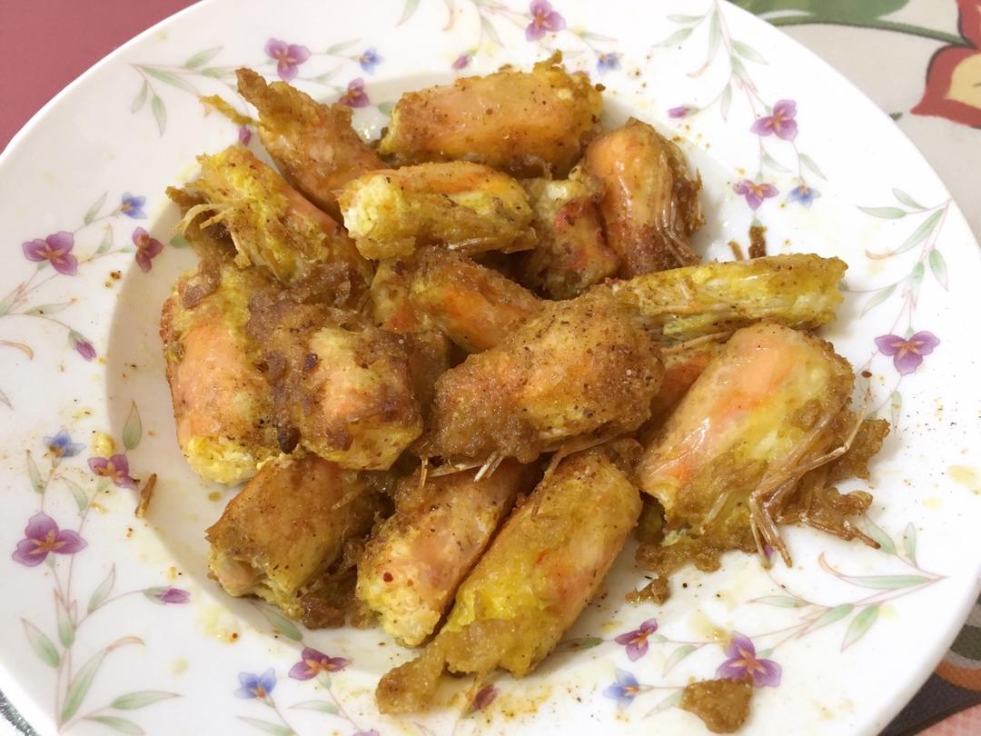 椒盐虾头