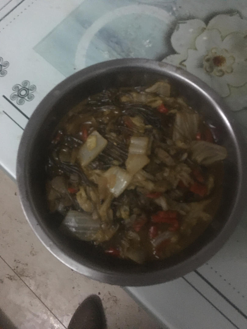 白菜炖粉条