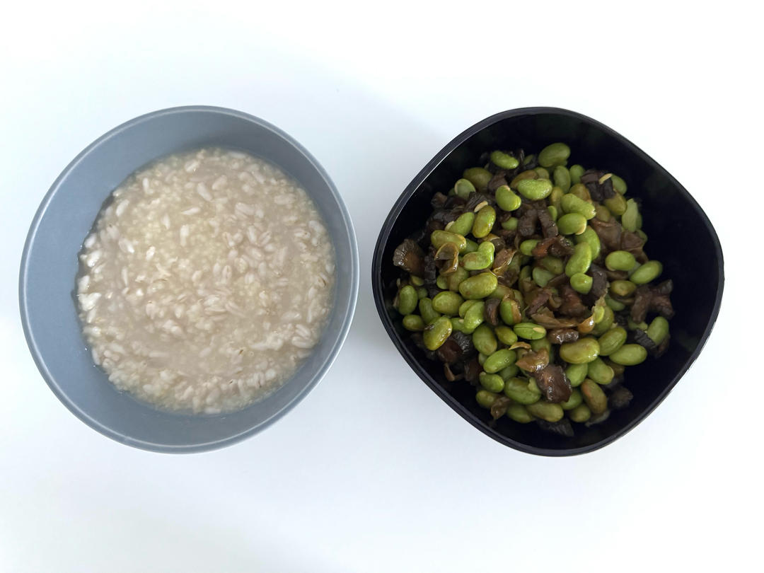 经典本帮菜：咸瓜煸毛豆/酱瓜炒毛豆