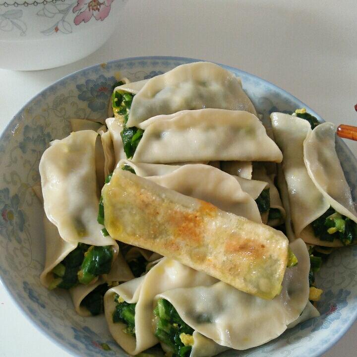 三鲜锅贴