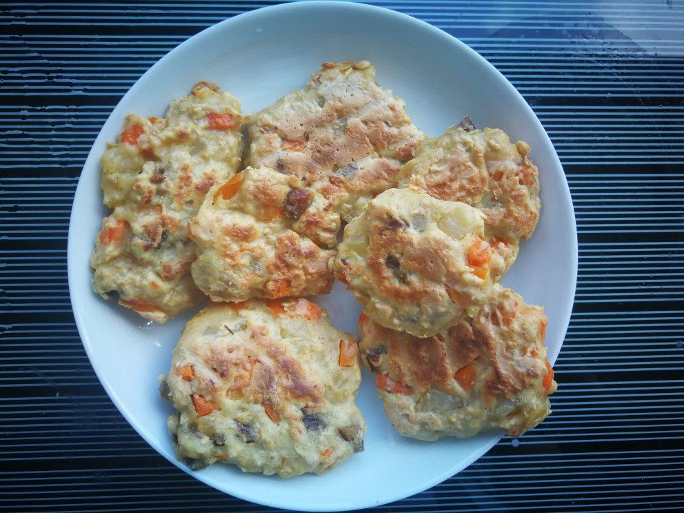 时蔬燕麦饼（快手早餐饼）
