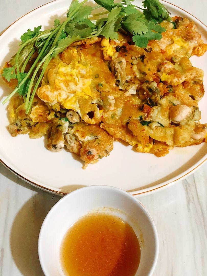 潮汕妈妈的特色蚝烙(生蚝/海蛎煎/蚵仔煎)