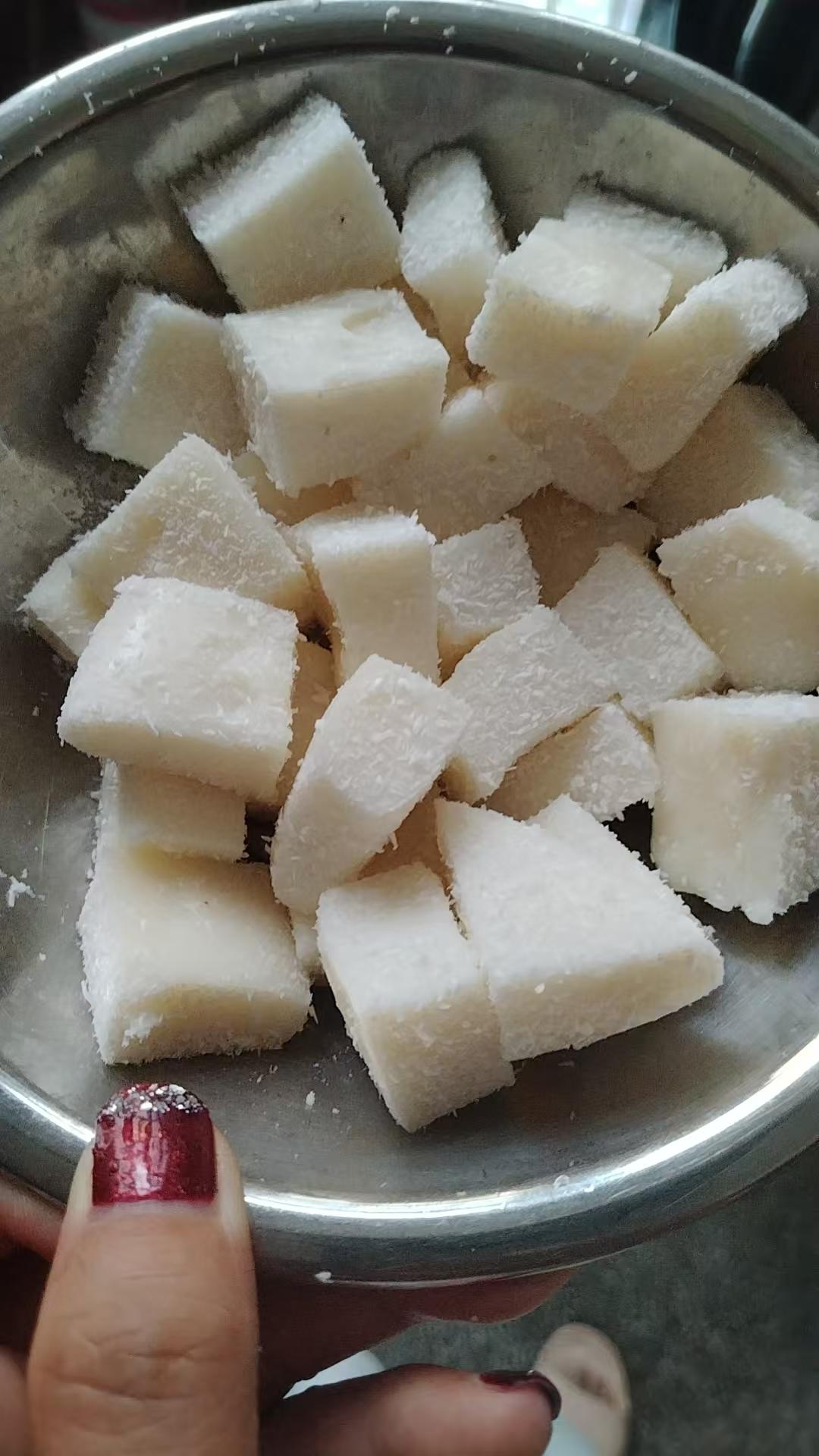 椰丝牛奶小方