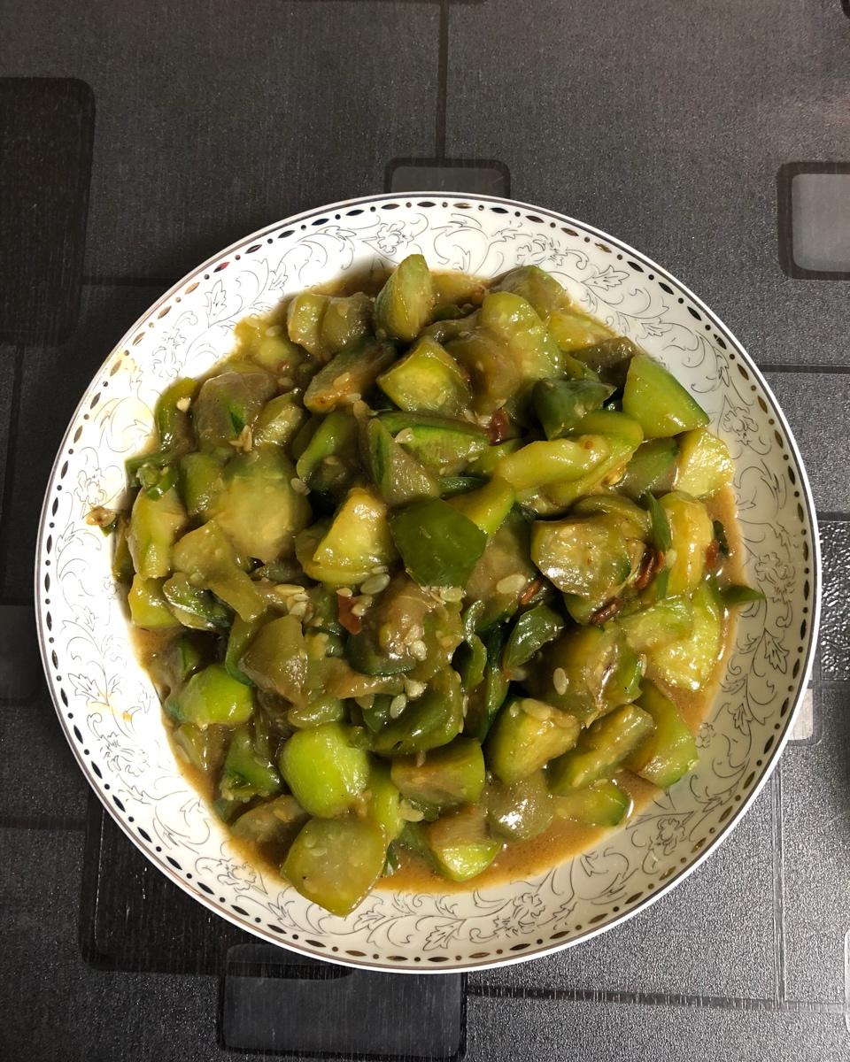 清炒丝瓜（川味家常做法）