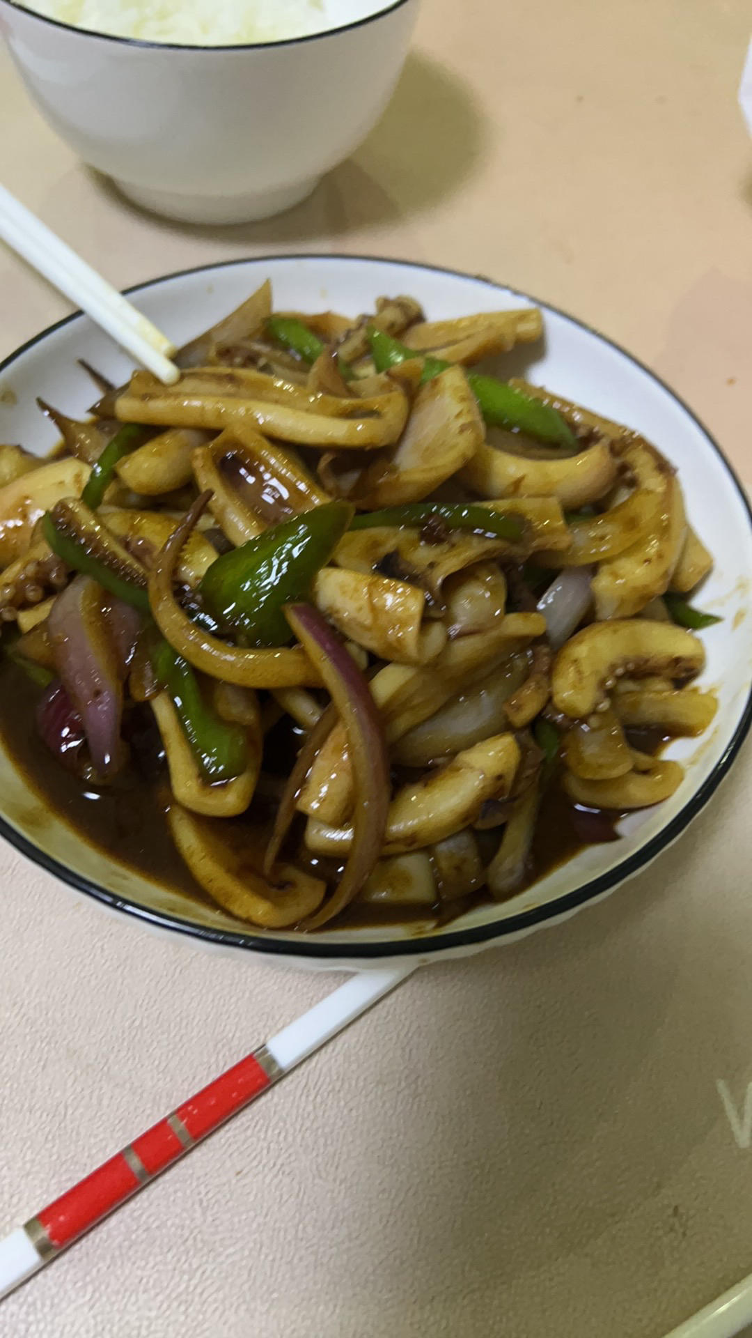 爆炒香辣鱿鱼