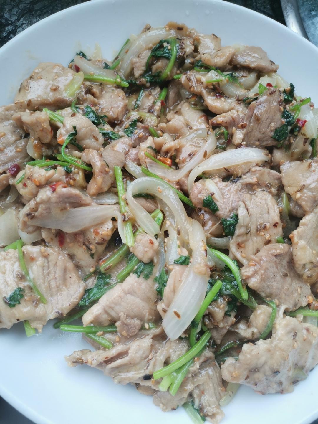 孜然肉片