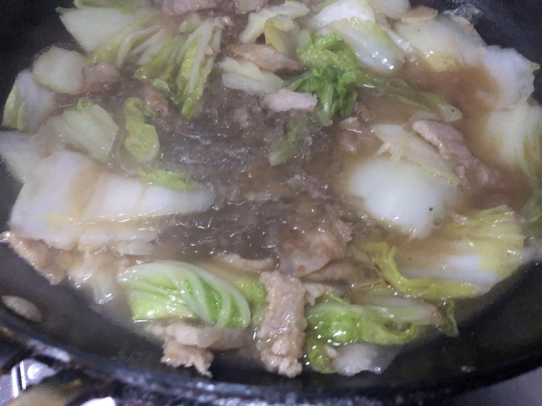 猪肉白菜炖粉条