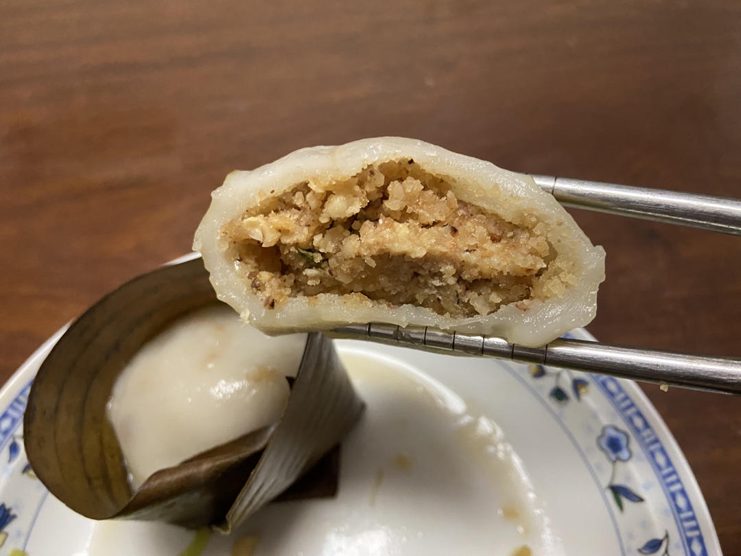 超详细多图【蕉叶糍/叶仔糍/茶果】传统小吃|咸口糯米团子|糯米星人的爱