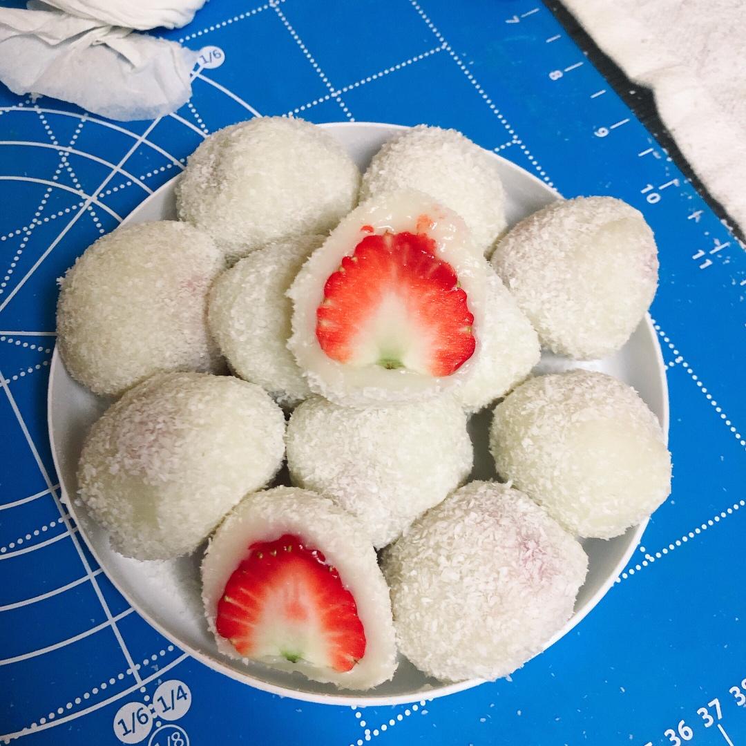 无需烤箱‼️一次成功的芒果&蜜桃糯米糍