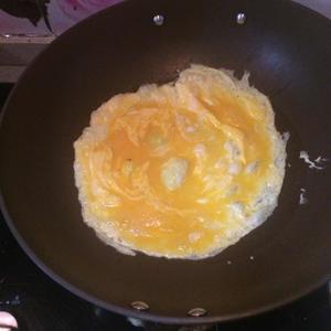 韭黄鸡蛋 肉末版的做法 步骤2