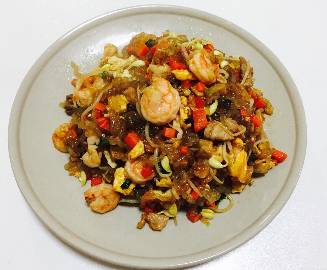 lily_1208做的炒粉签(潮汕特色)