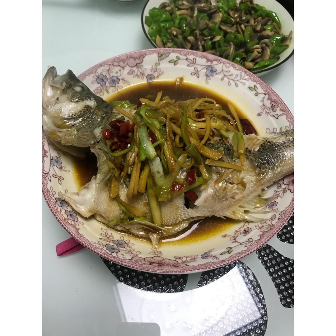 超入味清蒸鱼～清蒸鲈鱼桂花鱼（家常独创）