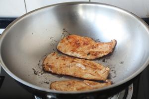 香煎蚝油鸡大胸嫩肉的做法 步骤9