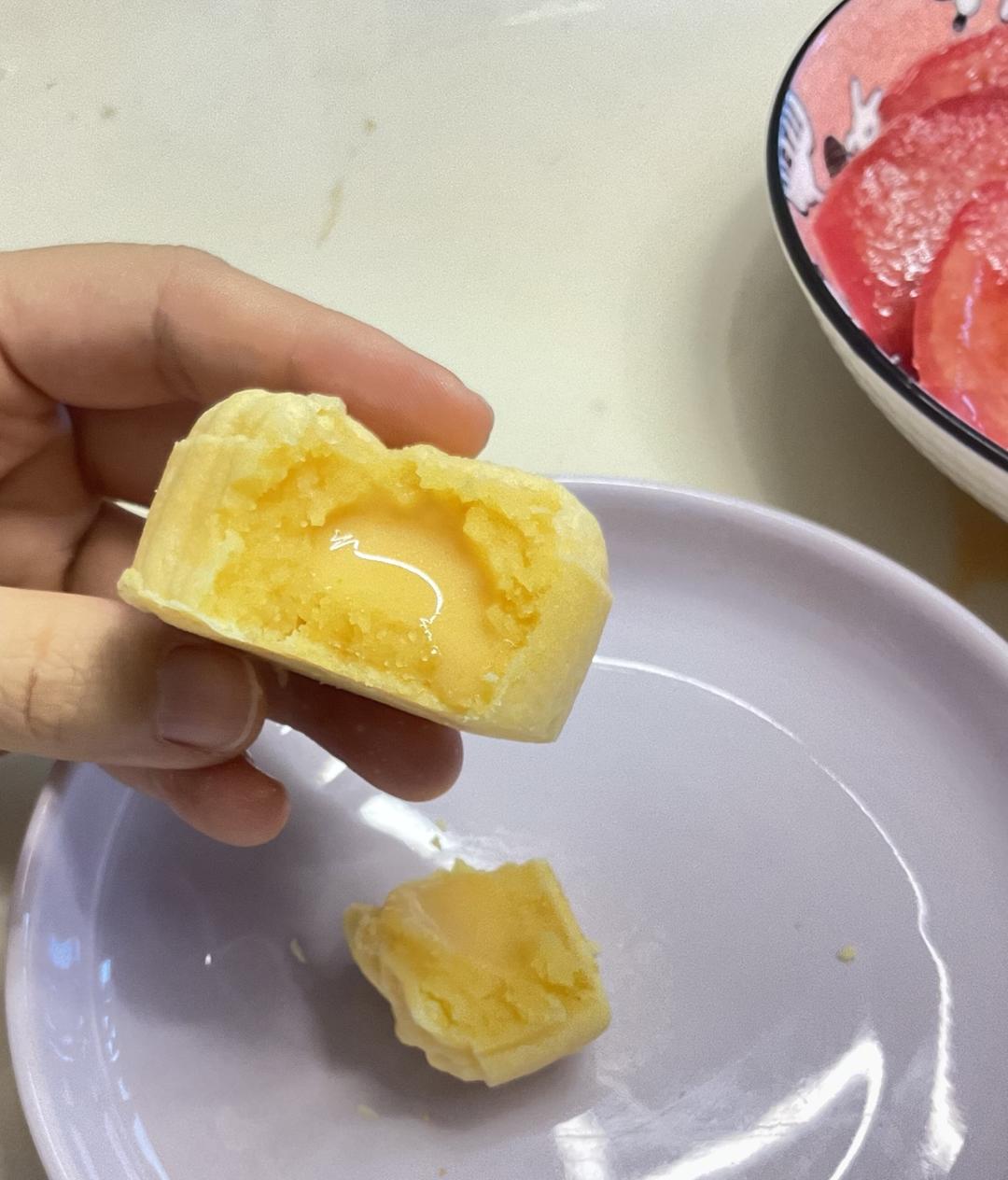 超详细图解版--流心奶黄月饼