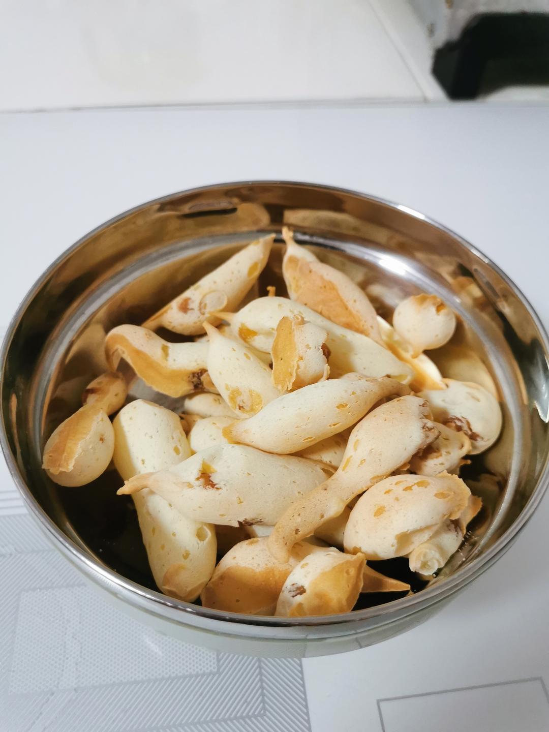 不用预拌粉的手指麻薯包💯成功