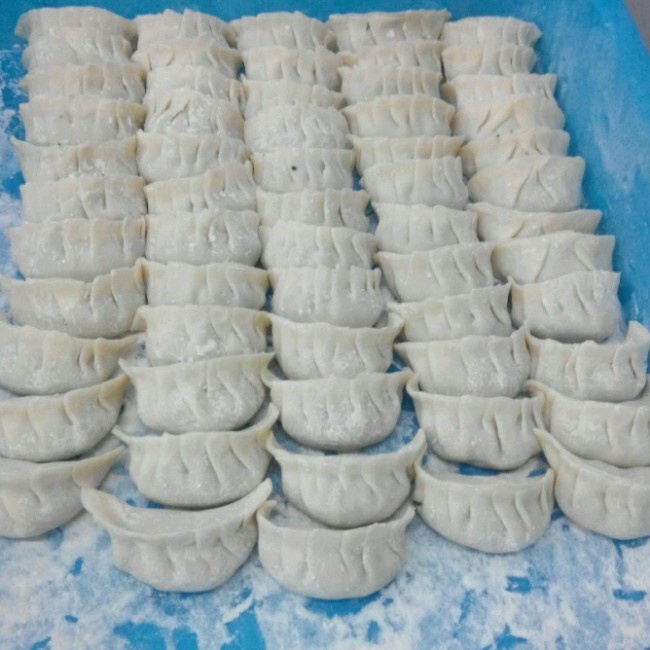 猪肉荠菜饺子
