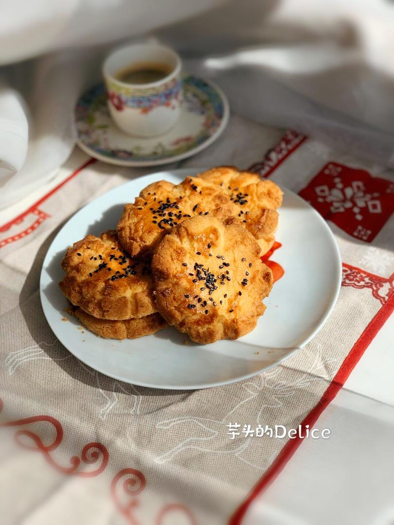 轻轻一按就碎掉的原味桃酥（不输猪油版）
