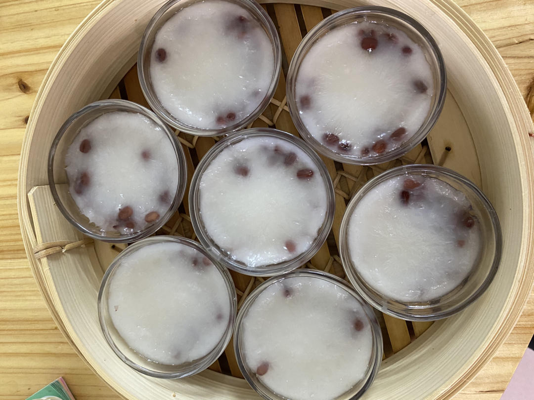 《Tinrry+》椰汁红豆钵仔糕，三分钟学会！