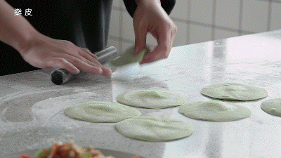 发酵面团-艾草柳叶包的做法 步骤12