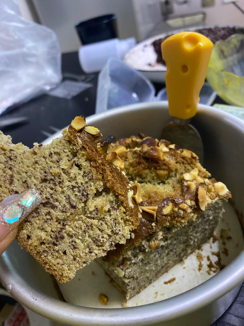 星巴克香蕉核桃蛋糕（starbucks banana walnut bread）